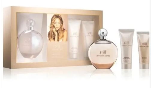 Estuche Jennifer Lopez Still Mujer 3pzs 100ml EDP+Crema+Shower Gel